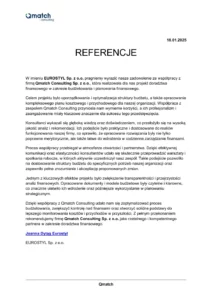 List referencyjny od Eurostyl
