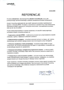 List referencyjny od Zdrowit